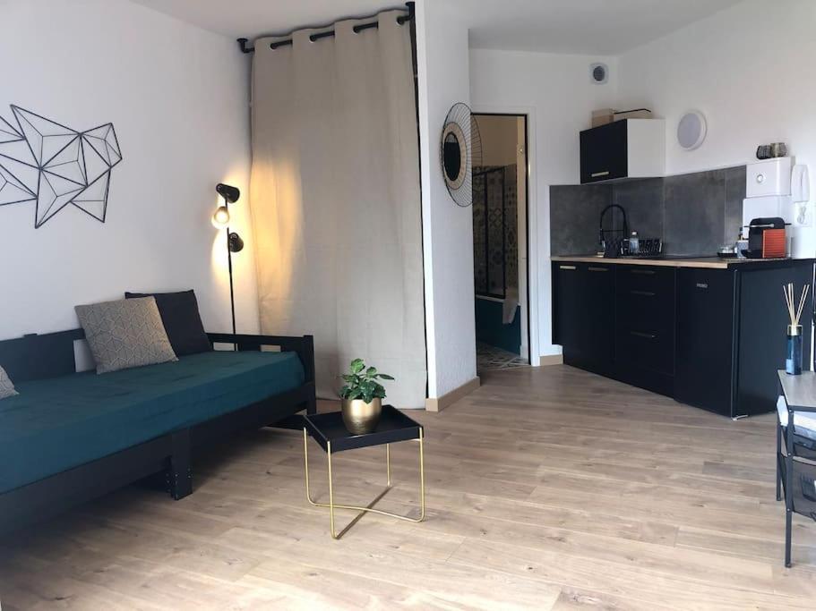 Studio Moderne, Terrasse Et Parking 伊泽尔河畔的罗曼 外观 照片